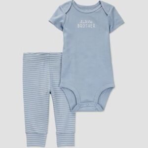 Carter's Just One You Baby 2pc Little Brother Top & Bottom Set Size 3 Months